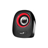 Caixa de Som SP-Q160 Genius 2.0 USB 6W RMS Vermelha 31730027401