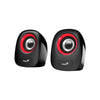 Caixa de Som SP-Q160 Genius 2.0 USB 6W RMS Vermelha 31730027401