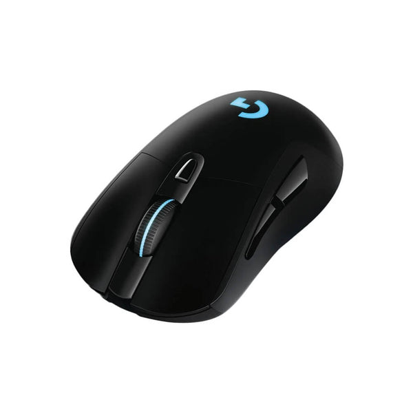 Mouse gamer Logitech sem fio Hero G703 Lightspeed preto 910-00563