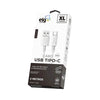CABO USB ELG TIPO C BRANCO 2,0M -TCUSB2