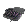 Teclado gamer mecânico Redragon RGB Switch Azul Diti X K601-RGB