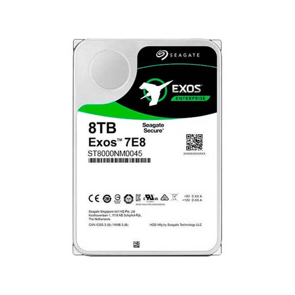 HD  8TB SEAGATE SATA EXOS ENTERPRISE - ST8000NM017B