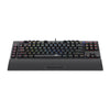 Teclado óptico gamer Redragon K588 RGB Pro Switch Marrom