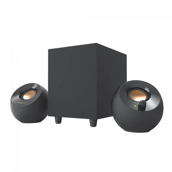 Caixa de som Creative Pebble Plus 8W RMS 51MF0480AA000 preto