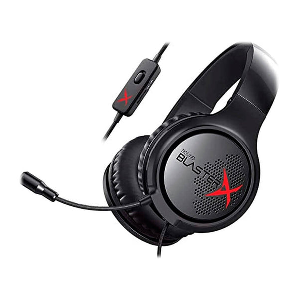 Headset gamer Creative Sound Blaster X Pro H3 70GH034000000 preto