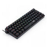 Teclado gamer mecânico Redragon Dragonborn RGB preto switch azul