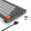 Teclado Gamer Mecânico Redragon Azure K652GG Pro 75% RGB Sem Fio