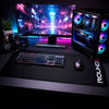 Mouse Pad Gamer Round5 Slide BLK II Extra Grande 900x400mm Preto