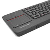 Teclado sem Fio C3Tech c/ Touchpad K-WT200BK