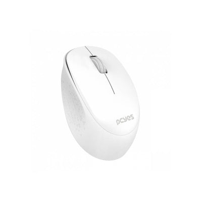 Mouse USB sem fio Mover White Pcyes PMMWSCW