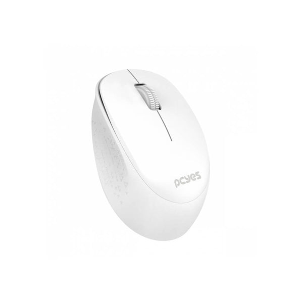 Mouse USB sem fio Mover White Pcyes PMMWSCW