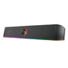 Soundbar Trust GXT 620 Axon RGB USB P2 3,5mm 12W preta