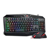 Kit gamer de teclado e mouse Redragon Essentials S101-1