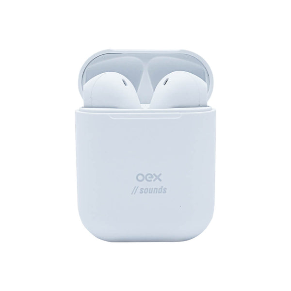 Fone de Ouvido OEX Candy TWS11 Bluetooth Branco Sem Fio