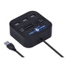 HUB 3 PORTAS USB 3.0 TIPO C + LEITOR VINIK - 32808