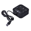HUB 3 PORTAS USB 3.0 TIPO C + LEITOR VINIK - 32808