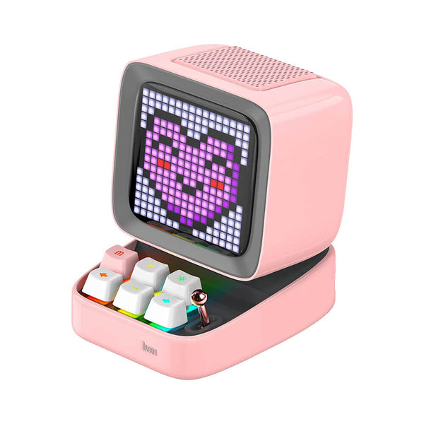 Caixa de som gamer Ditoo Pro 5.0 Divoom 15W rosa