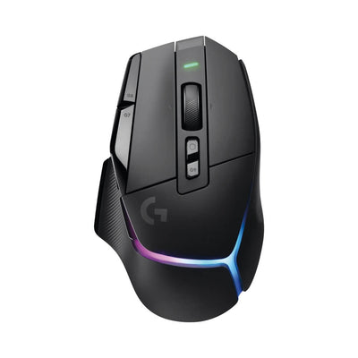 Mouse gamer sem fio Logitech G502 X Plus Lightspeed preto