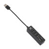 Hub USB 2.0 C3tech HU-L200BK 5 portas