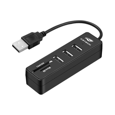 Hub USB 2.0 C3tech HU-L200BK 5 portas