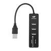 Hub USB 2.0 C3tech HU-L200BK 5 portas