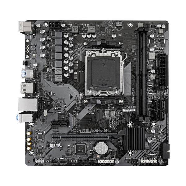 Placa-mãe B650M H, AMD Ryzen, DDR5 Gigabyte