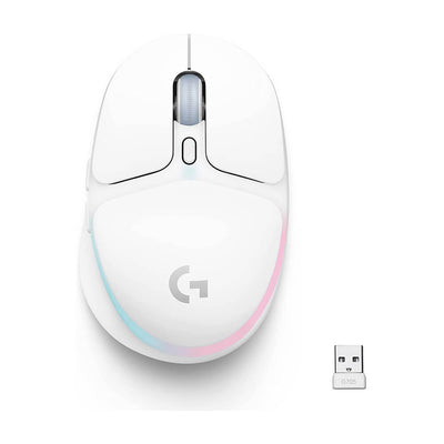 Mouse Gamer G705 Logitech Wireless RGB Branco 910-006366