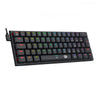Teclado mecanico gamer Redragon switch marrom Anivia K614