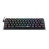 Teclado mecanico gamer Redragon switch marrom Anivia K614