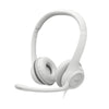 Headset Logitech H390 Branco USB com Microfone 981-001285