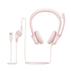 Headset Logitech H390 Rosa USB com Microfone 981-001280