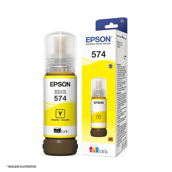 Refil de tinta T574420 L8050 amarelo Epson