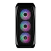 Gabinete gamer Aero One Mini Frost Aerocool Mid Tower preto RGB