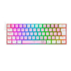 Teclado mecânico gamer Redragon K630PW-RGB Dragonborn branco