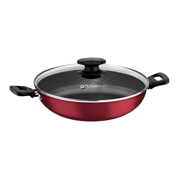 Wok Tramontina Loreto 3,3 Litros 28 Cm Vermelha 27817022