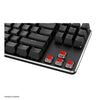 Teclado Mecânico Gamer KB500 Deepcool RGB Preto Switch Vermelho