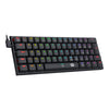 Teclado mecânico gamer Anivia Redragon K614 RGB switch vermelho