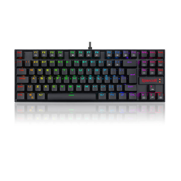 Teclado Magnético Gamer Kumara Pro Redragon RGB Switch Vermelho