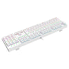 Teclado Mecânico Gamer T-Dagger Rebel Rainbow Branco ABNT2