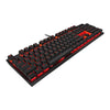 Teclado gamer mecânico USB K60 preto Corsair Cherry Viola