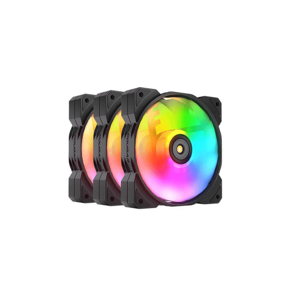 Kit cooler fan ARGB 3 unidades Cougar MHP 120