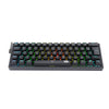 Teclado Mecânico Gamer Redragon Fizz K617 RGB Switch Azul