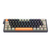 Teclado Mecânico Gamer Redragon Fizz K617 RGB Laranja e Preto