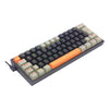 Teclado Mecânico Gamer Redragon Fizz K617 RGB Laranja e Preto