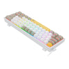 Teclado Mecânico Gamer Redragon Fizz K617 RGB Amarelo e Branco