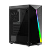 Gabinete Gamer Aerocool Shard Preto RGB ATX Lateral Acrílico