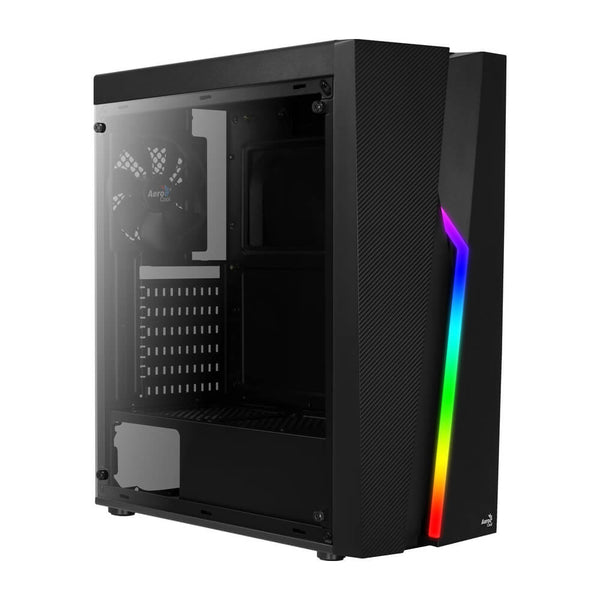 Gabinete gamer Aerocool Bolt preto RGB 67990