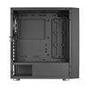 Gabinete gamer AeroCool Skribble preto RGB lateral vidro 78107