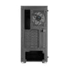 Gabinete gamer AeroCool Skribble preto RGB lateral vidro 78107