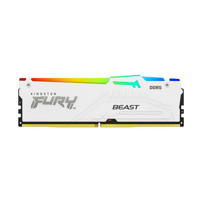 Memória 16Gb DDR5 5600 Kingston Fury Beats CL40 RGB White